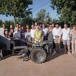 Ontinyent homenajea el mundo rural a través de la escultura de los hermanos "Sabateta”