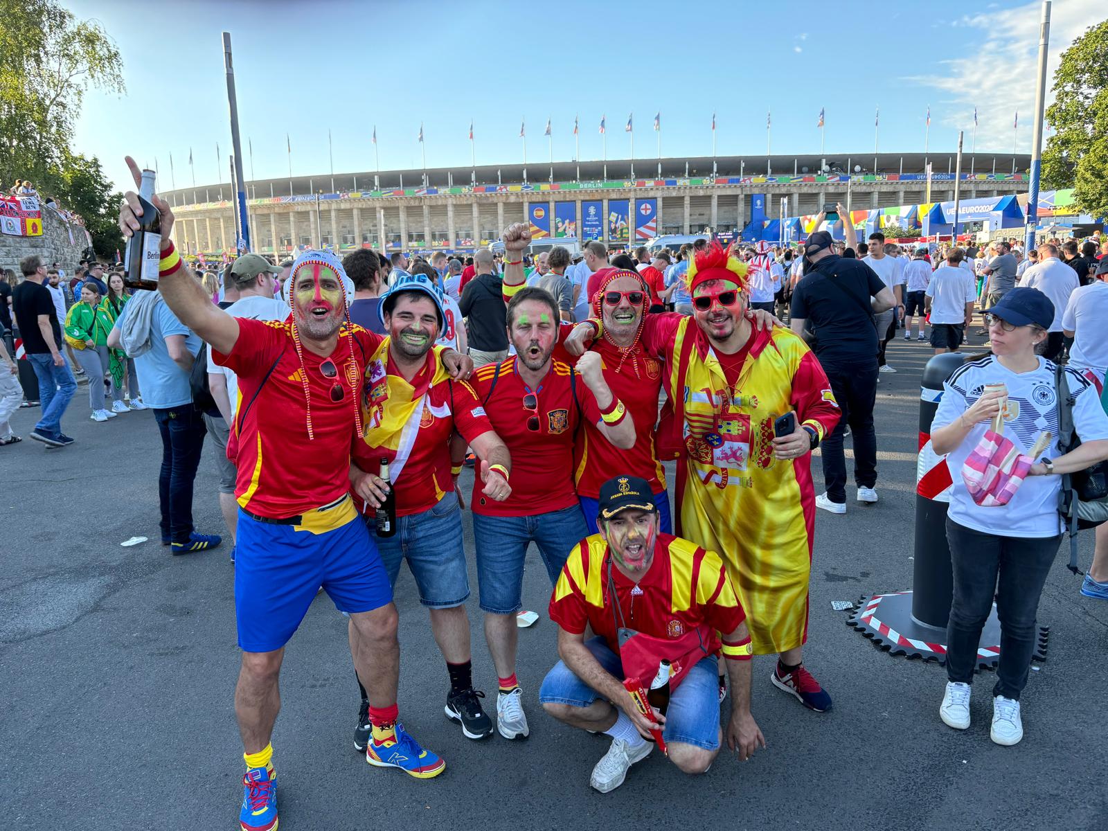 Ontinyentins en la final de l'Eurocopa