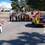 Incendio forestal en Ontinyent