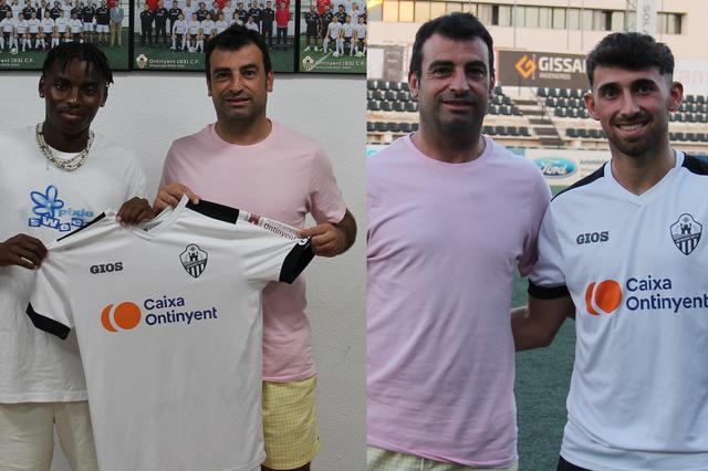 L’Ontinyent 1931 fitxa joventut i velocitat amb Garvin i Steven Sibille