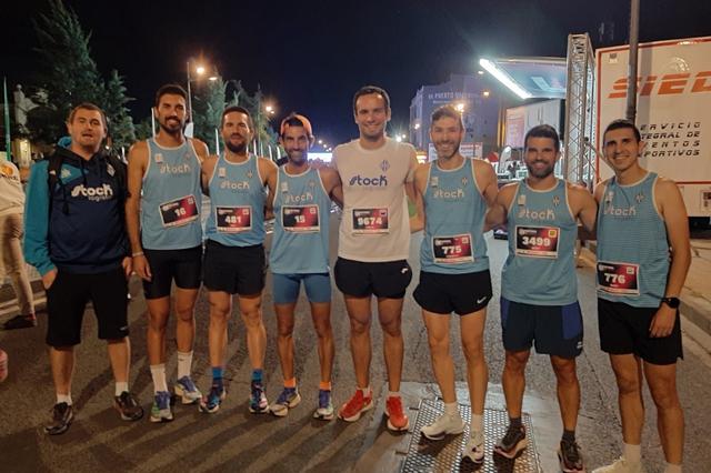 José Serrano y Nacho Pastor, 1º y 4º en el 15K nocturno de Valencia