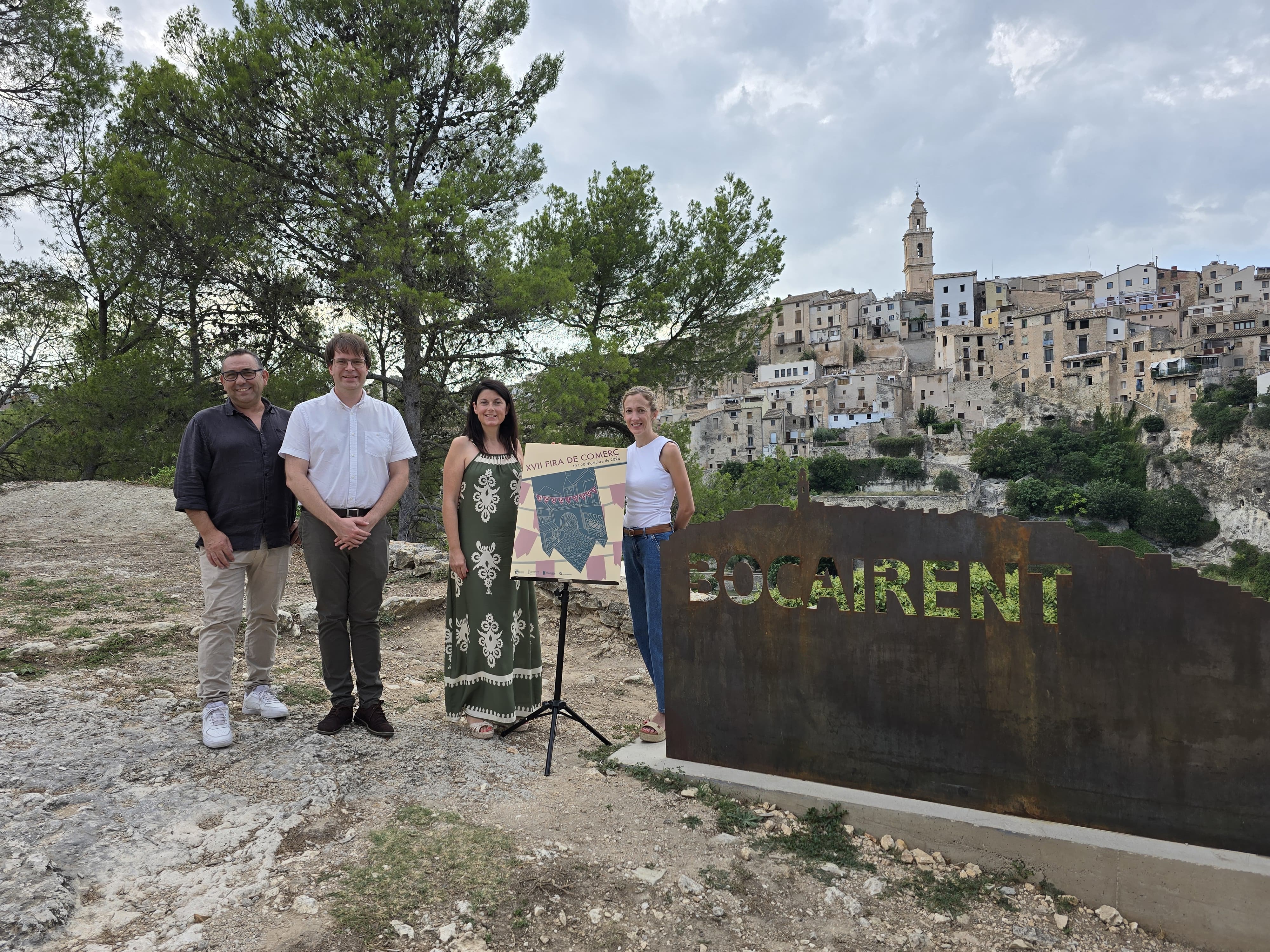 Presentació del cartell de la Fira del Comerç de Bocairent