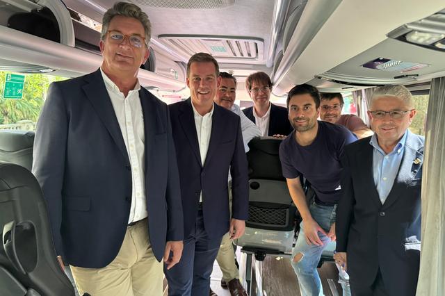 Presenten el nou corredor d'autobús Ontinyent-Xàtiva