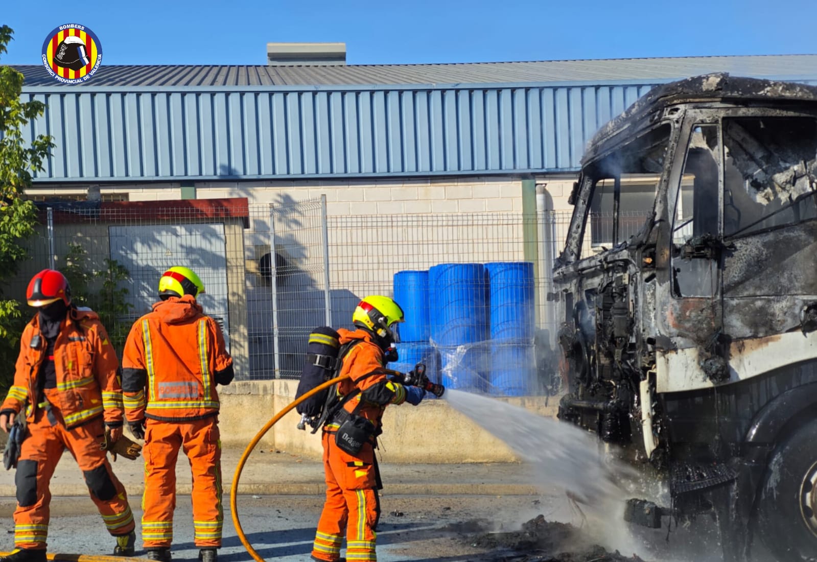 Incendio en Montaverner