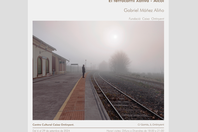 'Paisatges amb tren', en el C.Cultural Caixa Ontinyent