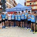 Julia Baldó y Nacho Pastor, primera y tercero en el Cross de San Rafael