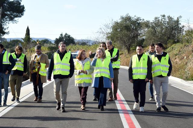 Ontinyent recibe de la Diputación 512.000€ para mejorar el camino del Carril