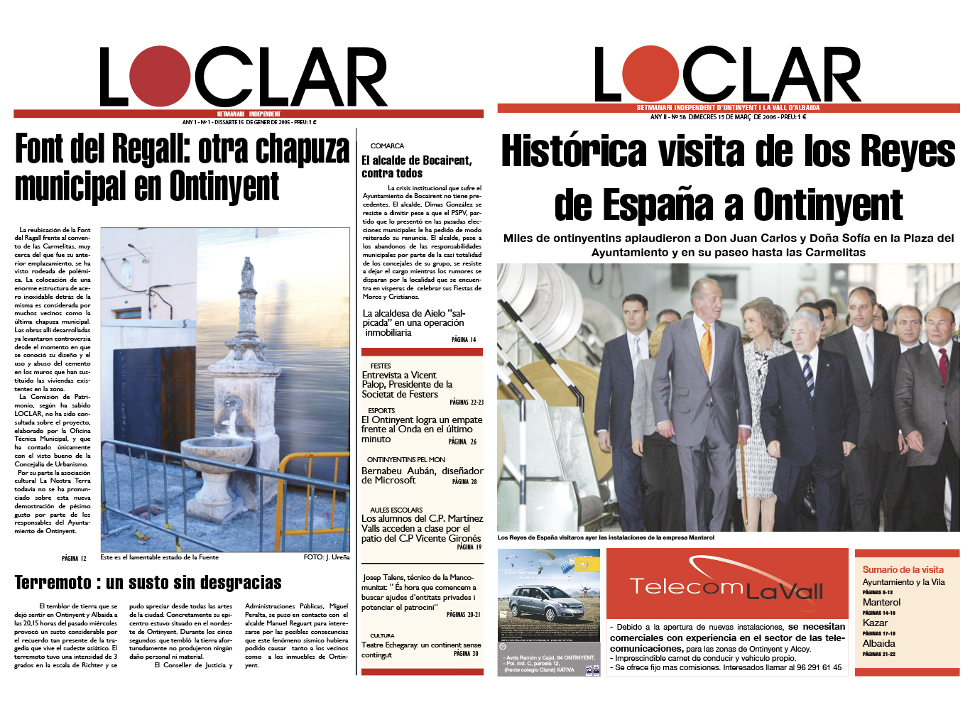 Portadas de LOCLAR