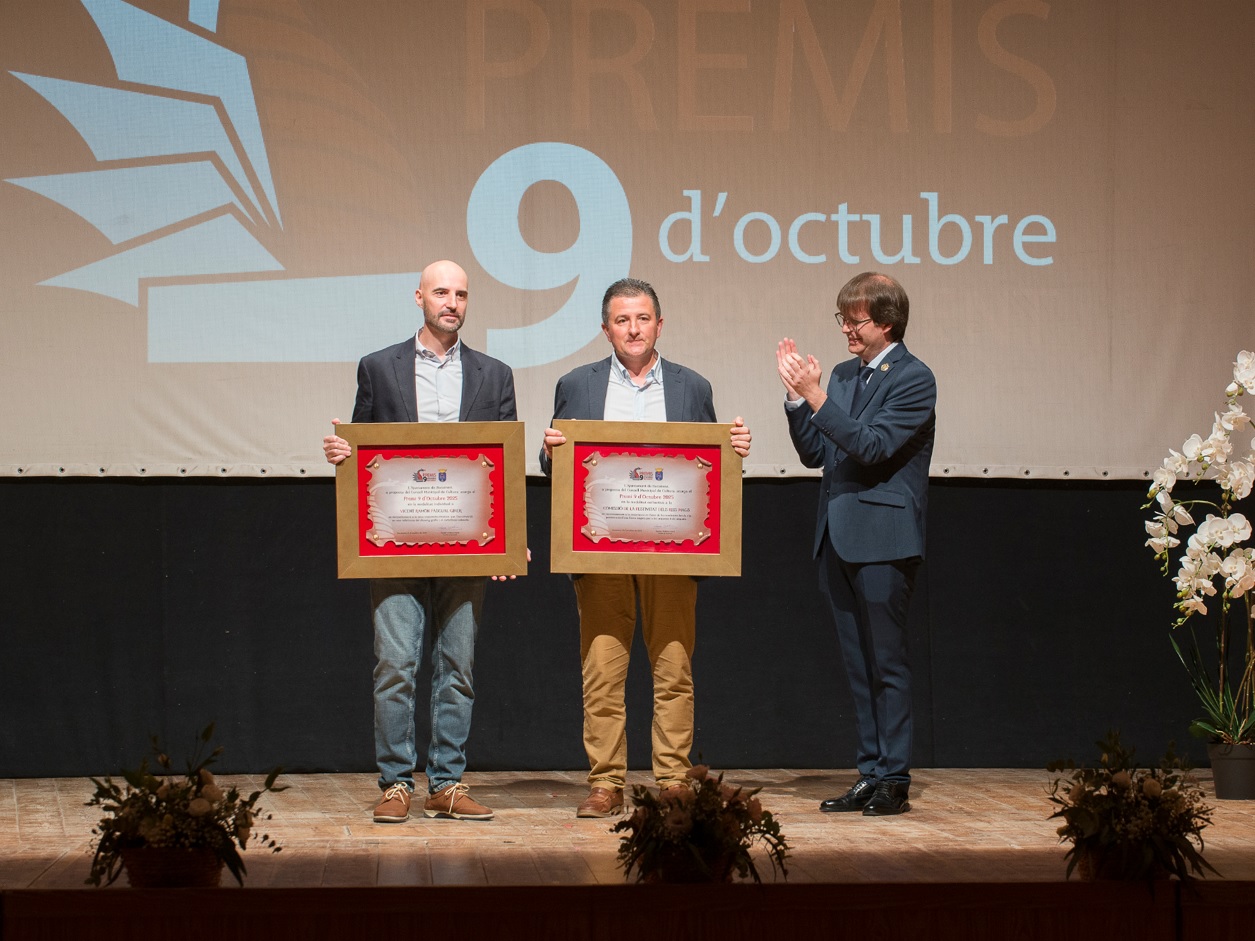 Premi individual i col·lectiu amb l’alcalde