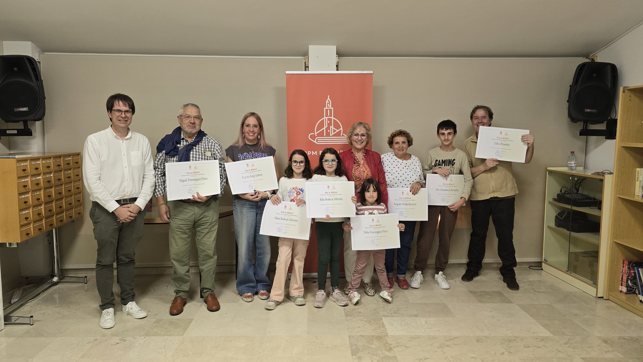 Reconeixement a les persones més lectores