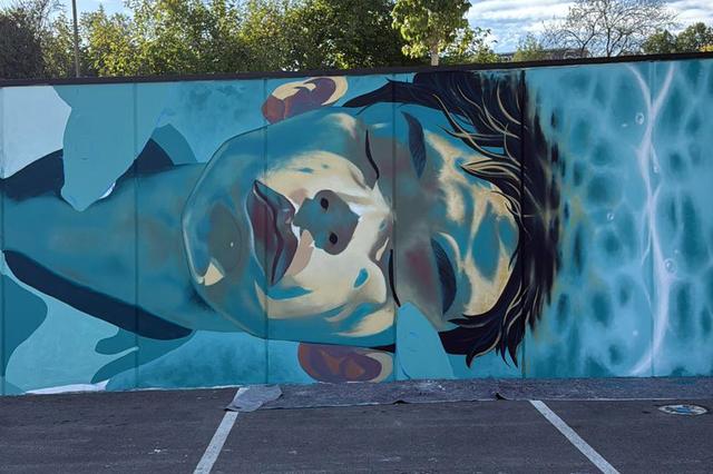 Ontinyent ja compta amb un nou mural, obra de RuK