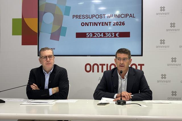 Ontinyent presenta un presupuesto de 59 millones de euros