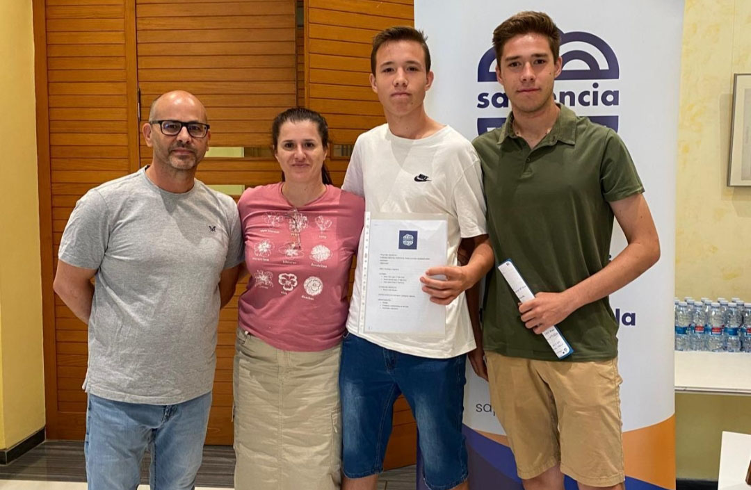 Equipo del IES Jaume I finalista de los premios Sapiencia