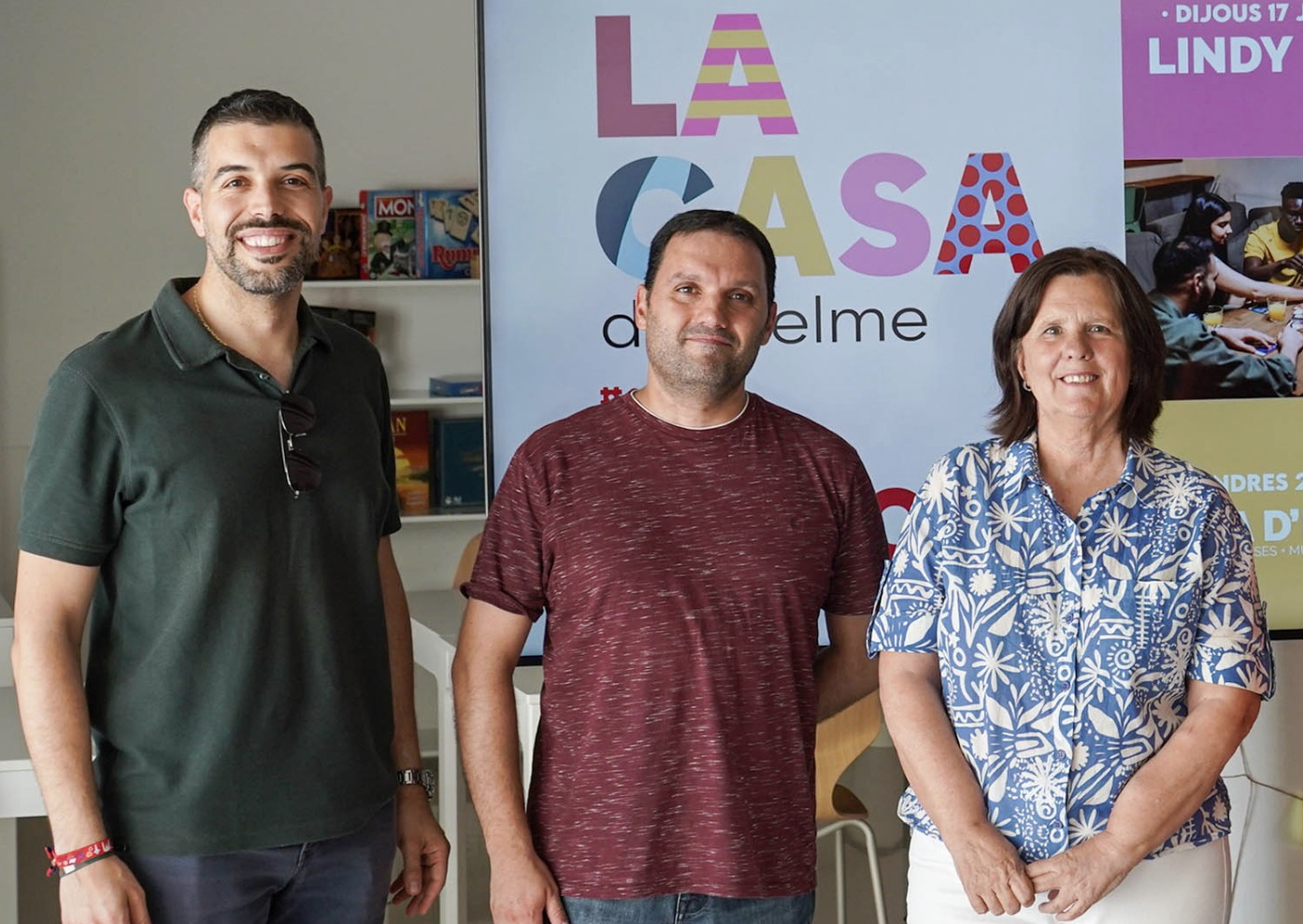 Andrés Navalón, Dani Pérez i Sayo Gandía