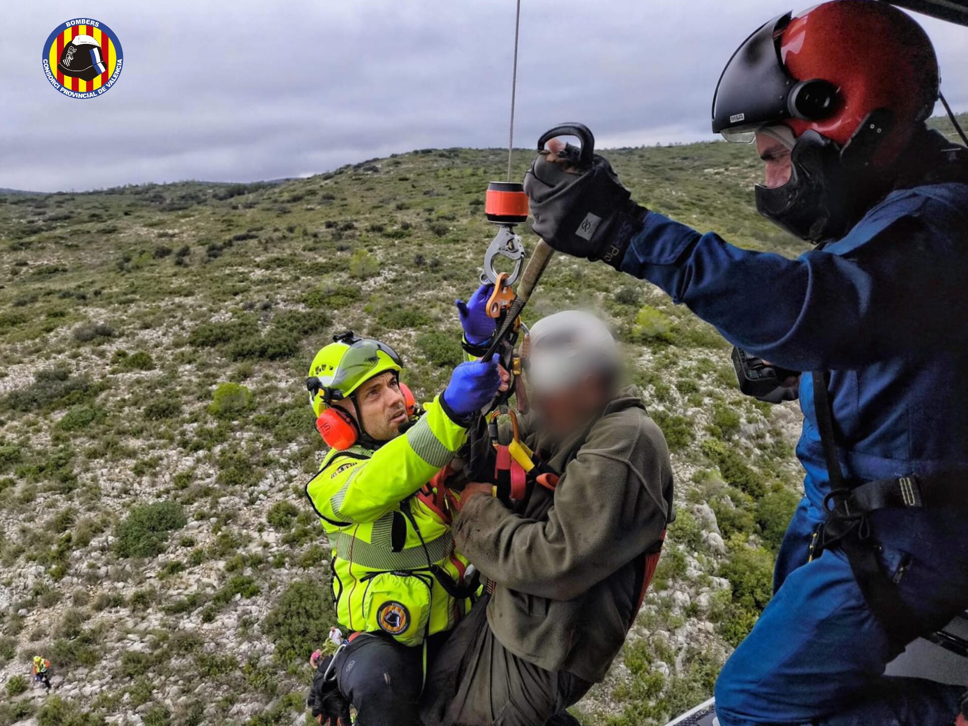 Rescate del cazador en Ontinyent