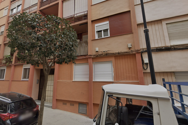 Incendio en una casa de la calle Rafael Juan Vidal de Ontinyent