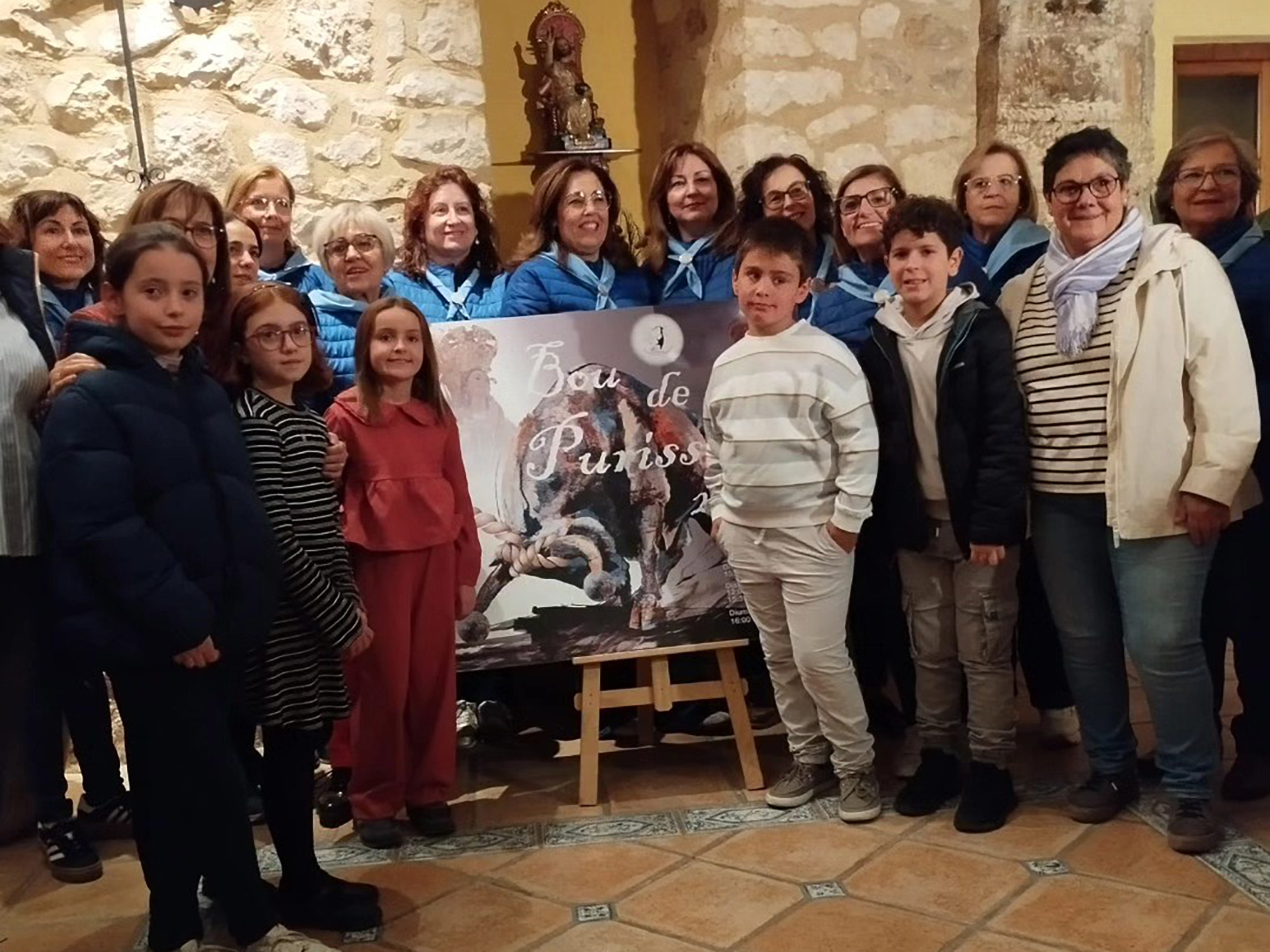 Presentación del cartel del Bou de la Purísima 2025
