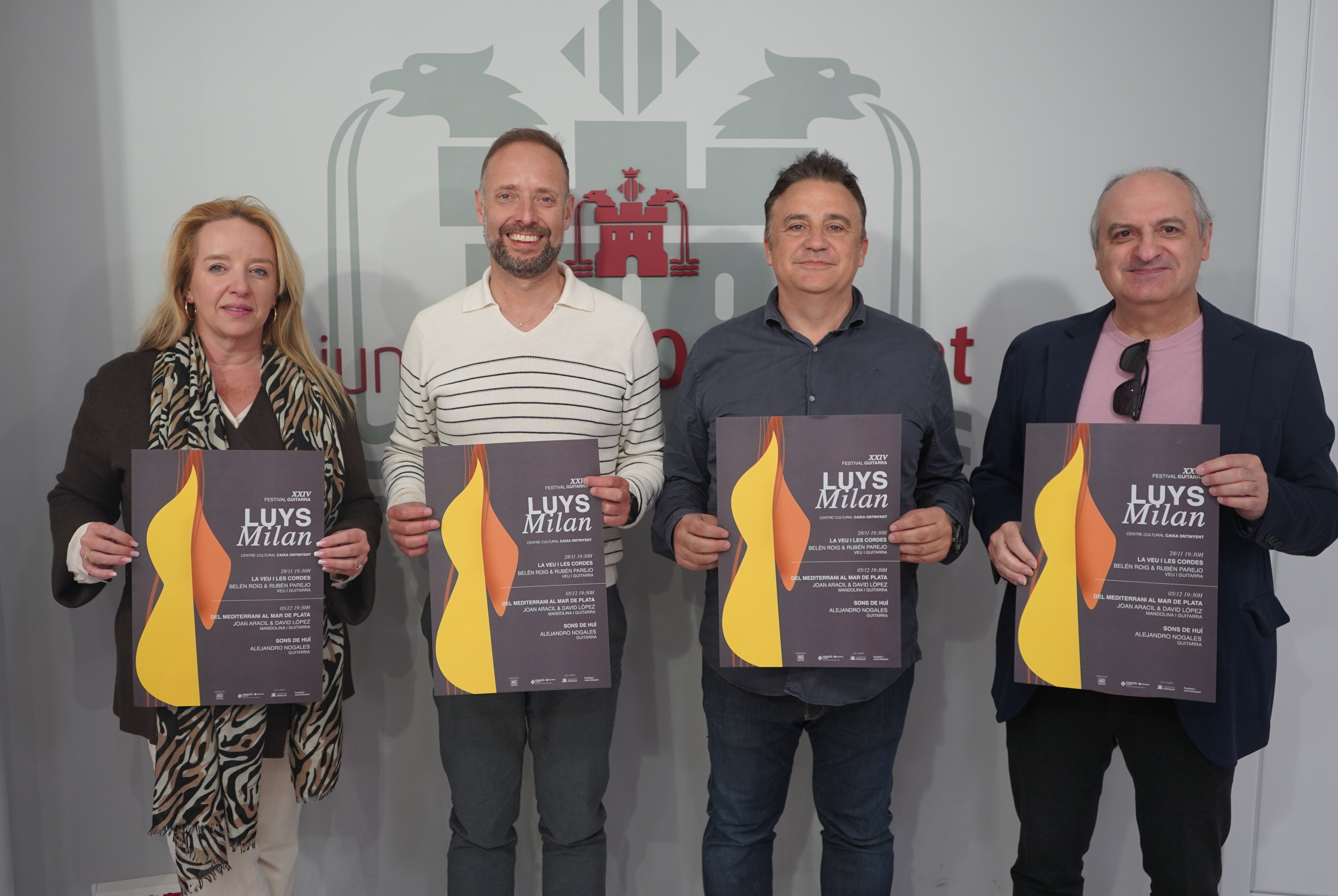 Presentación del XXIII Festival Luys Milán