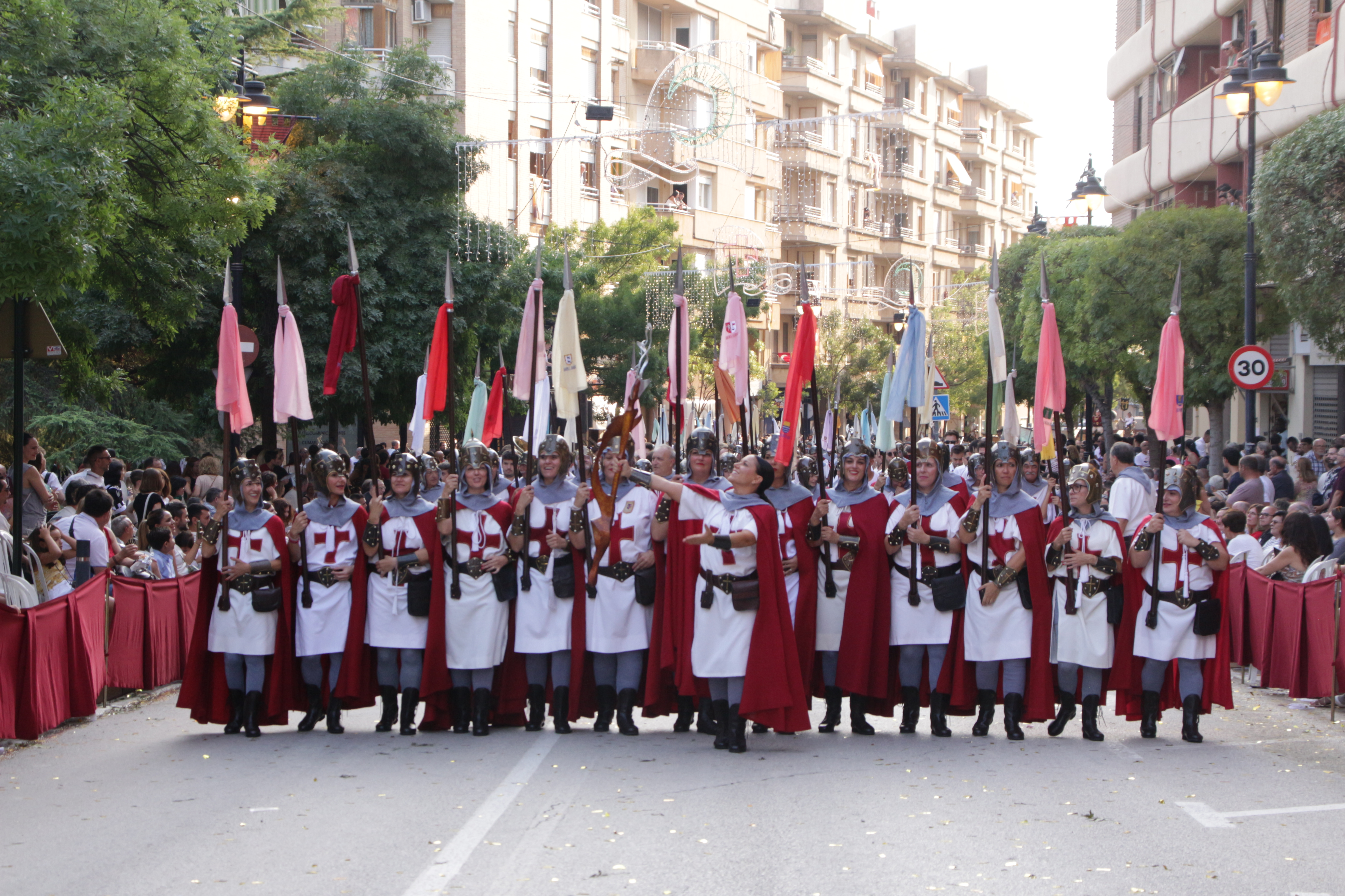 Entrada de Ontinyent. Archivo