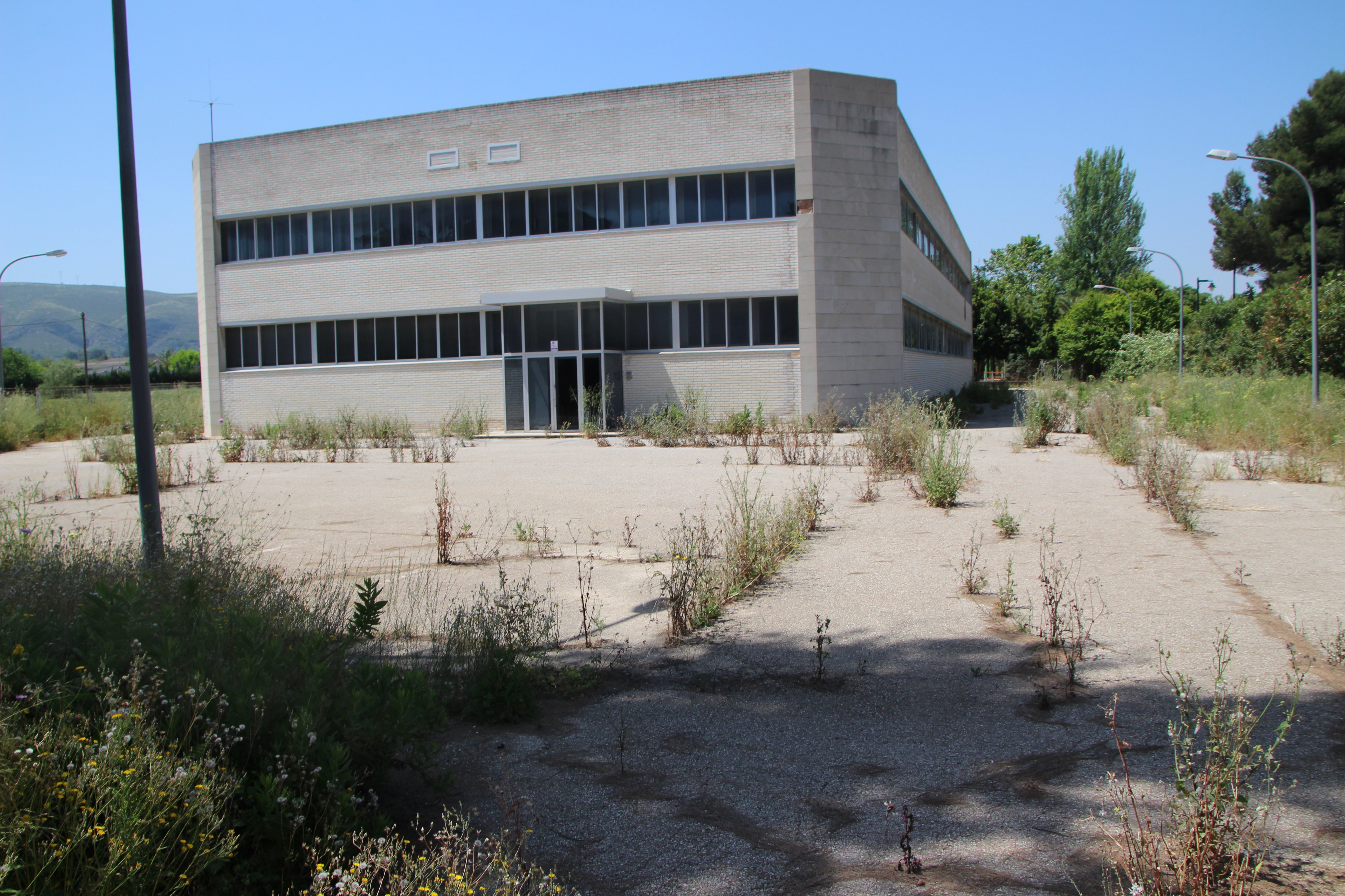 Antigua fábrica de Bernabeu,  futuro Palacio de Justicia