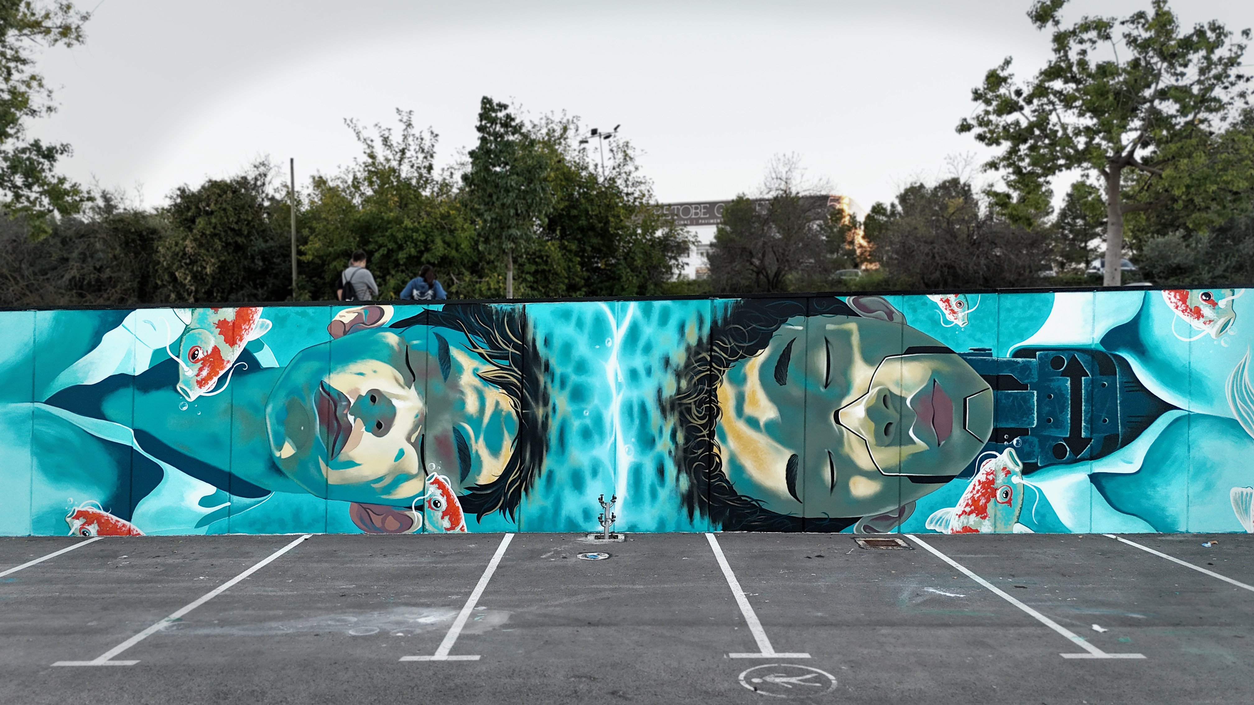 Mural de "Ruk" a Ontinyent