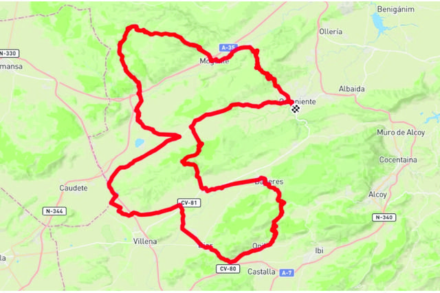 Ontinyent prepara una prova ciclista de Llegenda