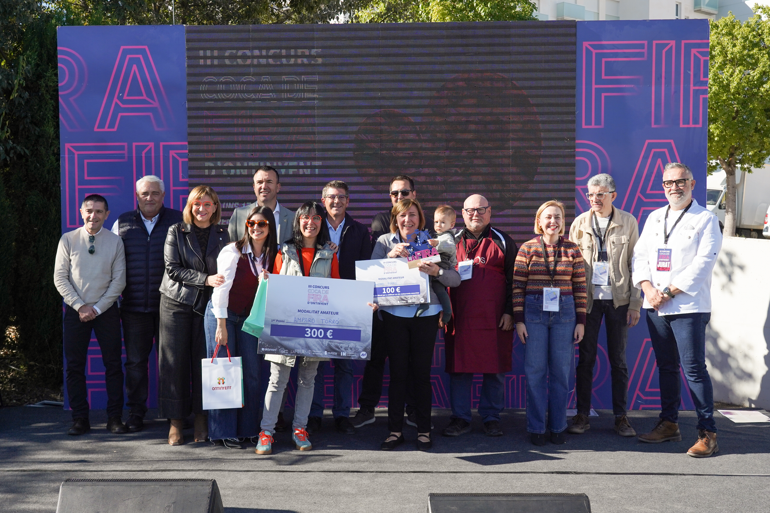 Entrega de premis del concurs Coca de Fira