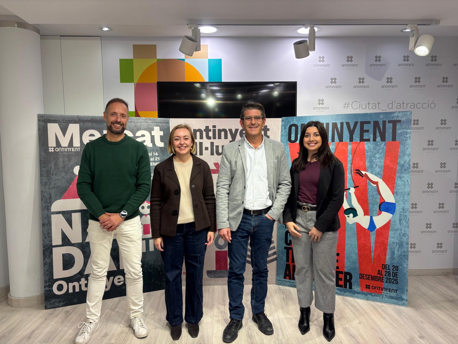 Àlex Borrel, Natàlia Enguix, Jorge Rodríguez y Àngels Muñoz