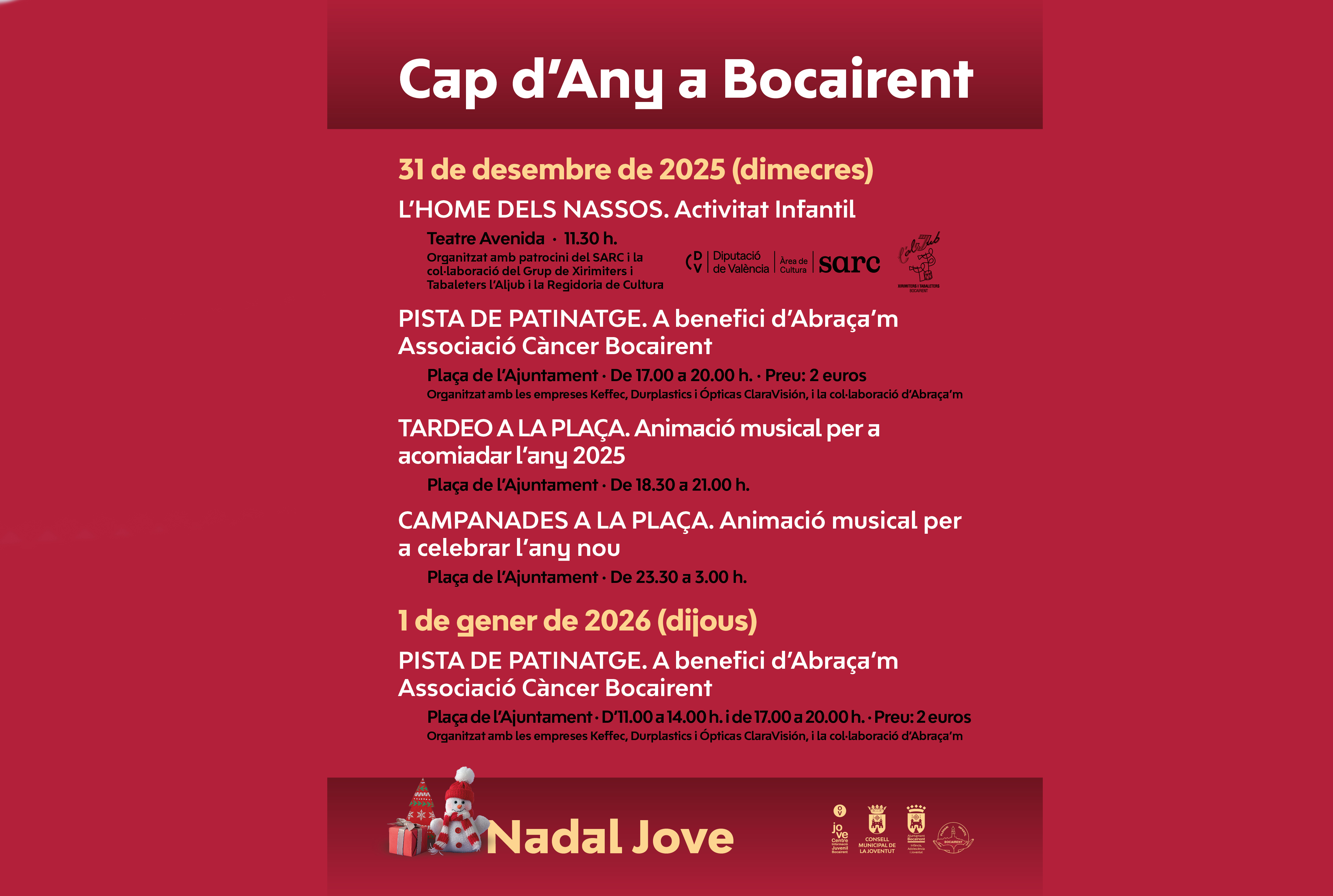 Nochevieja en Bocairent