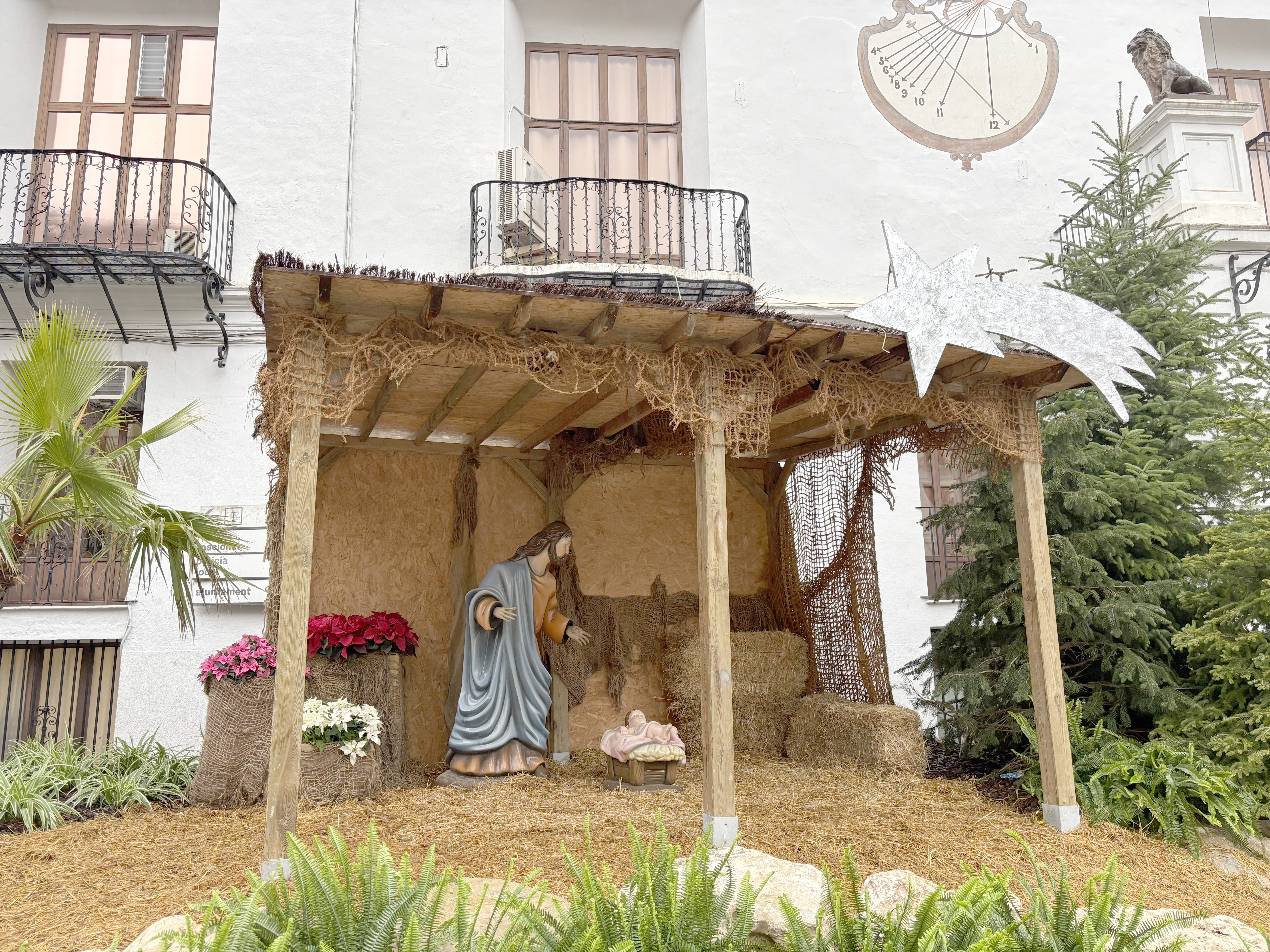 El Belén municipal de Ontinyent, sin la Virgen María