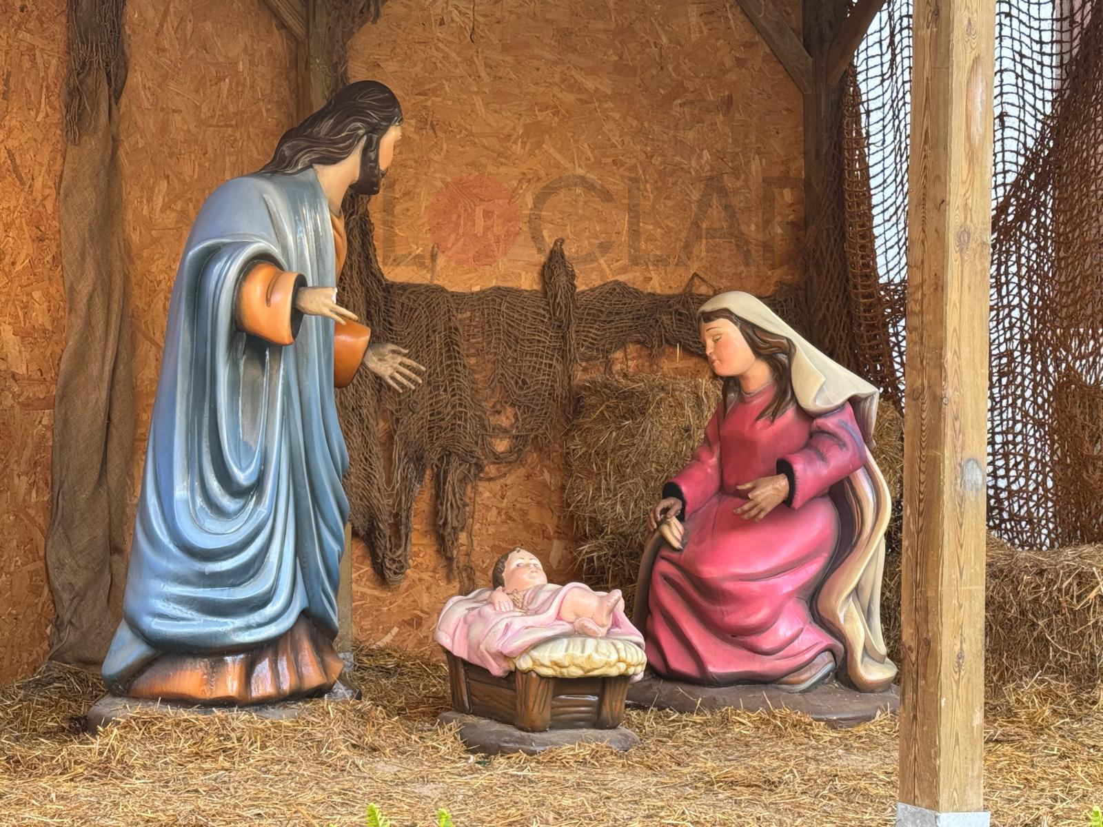 San José y la Virgen María, con los dedos mutilados