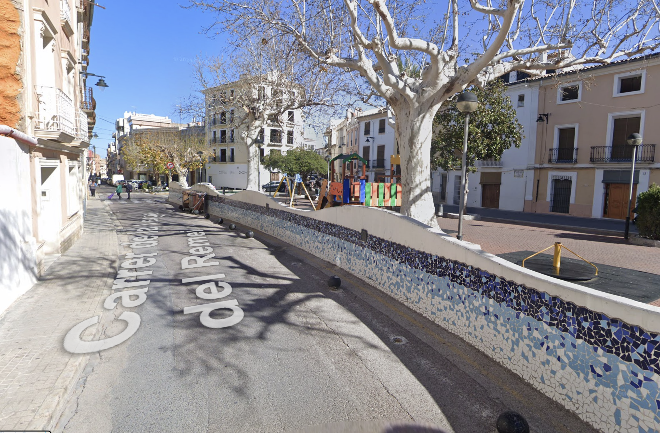 Calle Verge del Remei. Albaida. Google