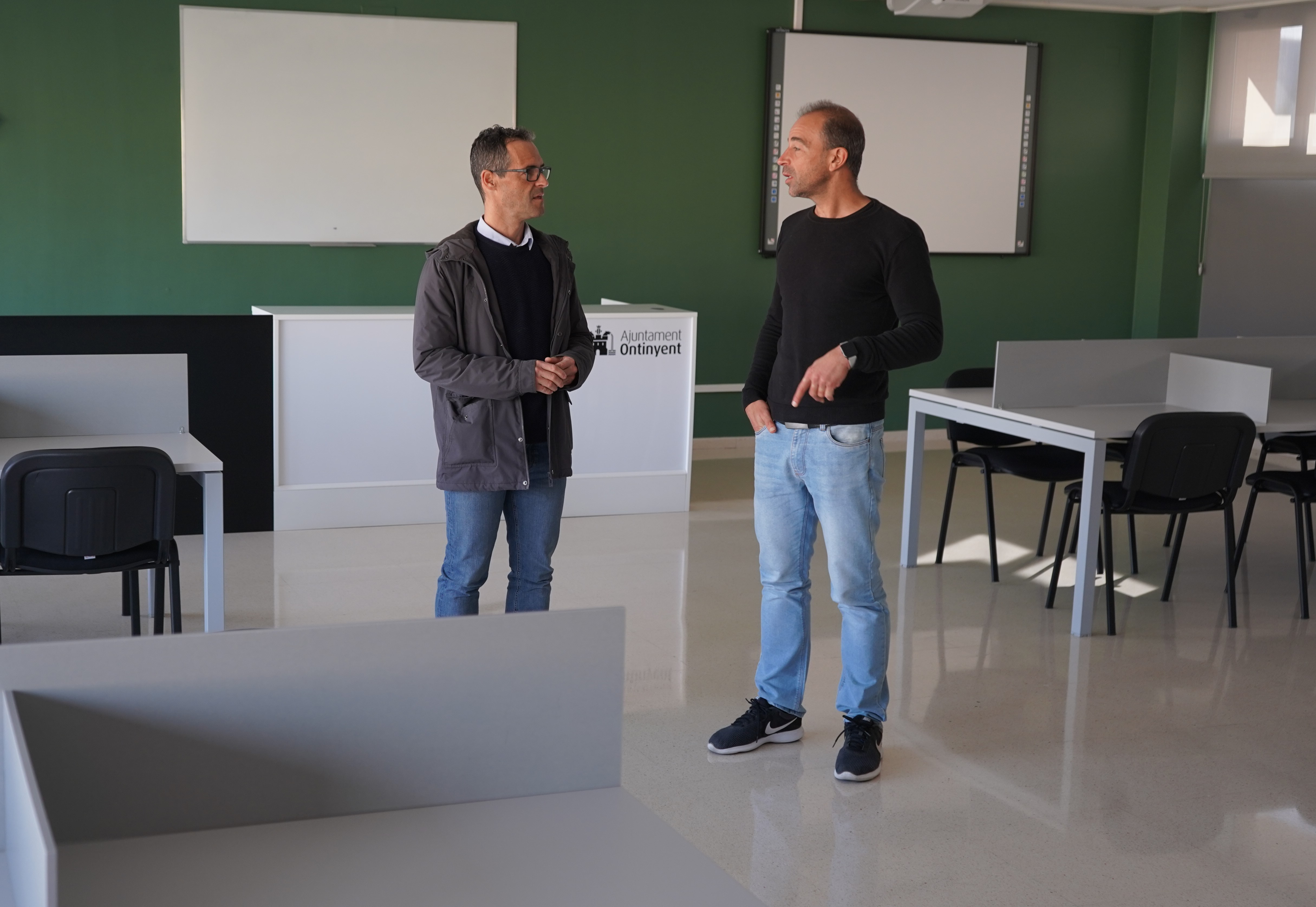 Ferran Gandia visita el CIC