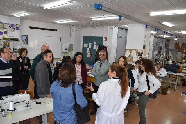 El IES Jaume I de Ontinyent visita un centro de FP textil de Béjar