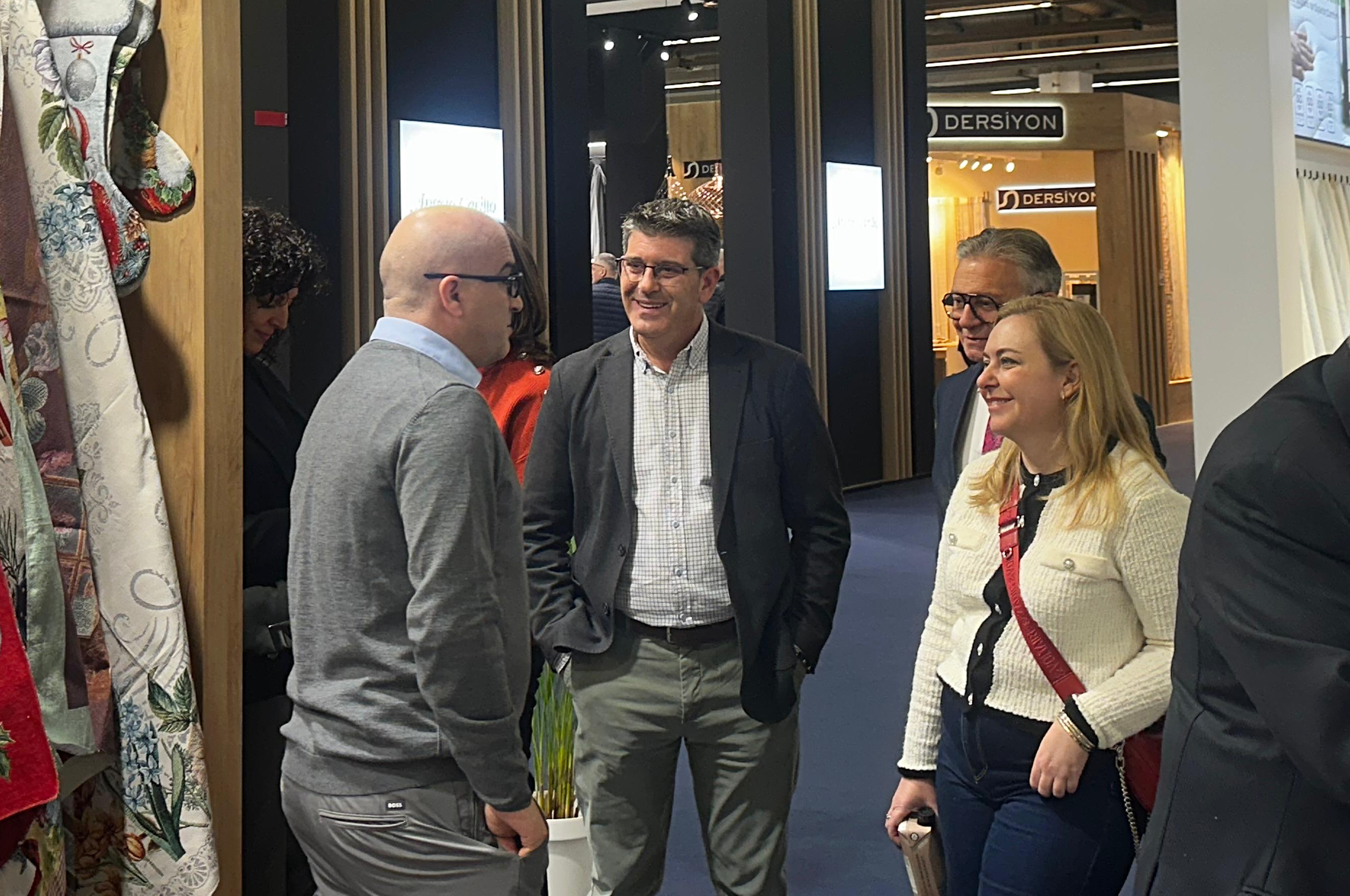 Jorge Rodríguez i Nataliai Enguix, en Heimtextil