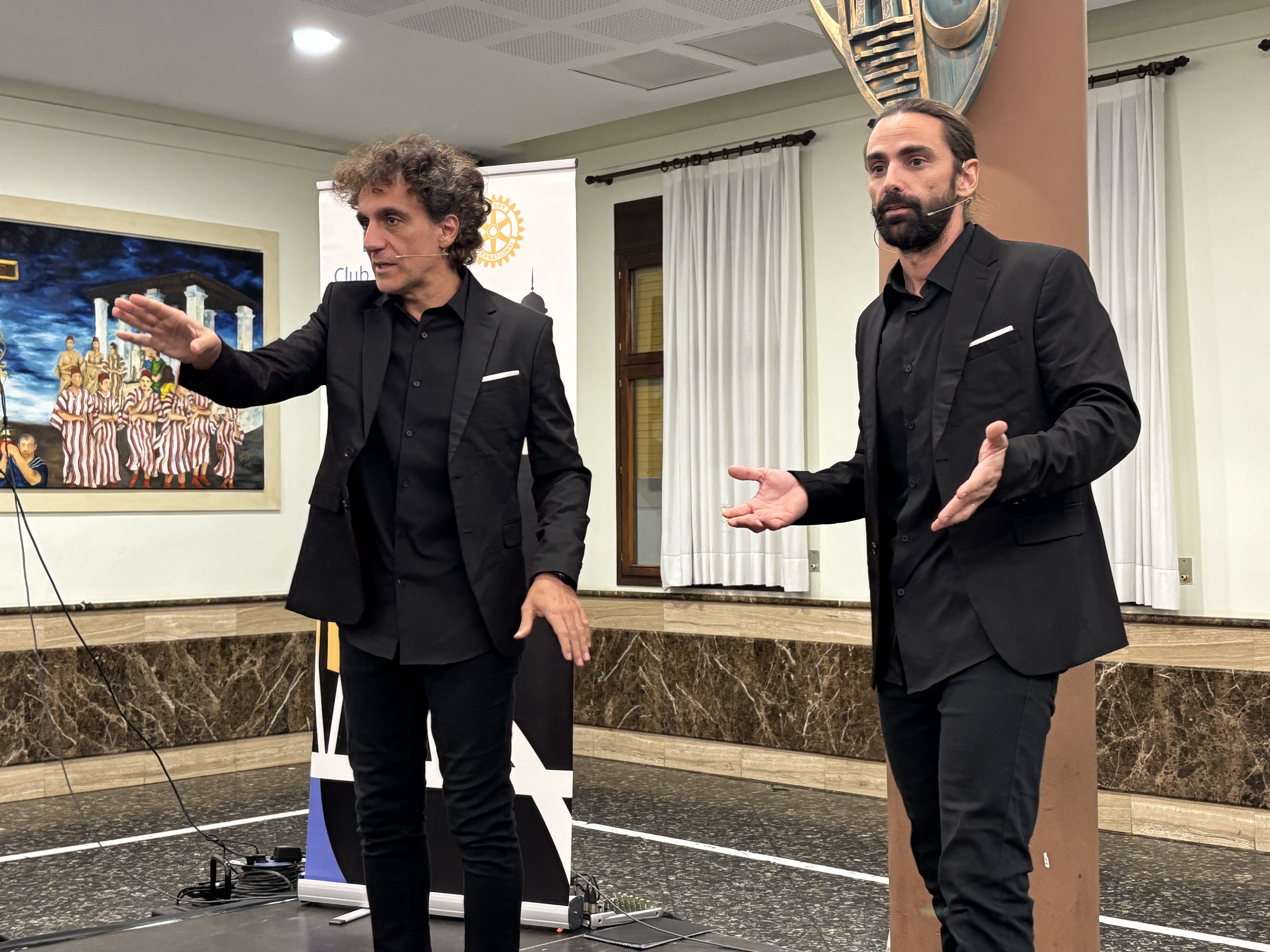 Jesús Manzano y Miguel Moraga