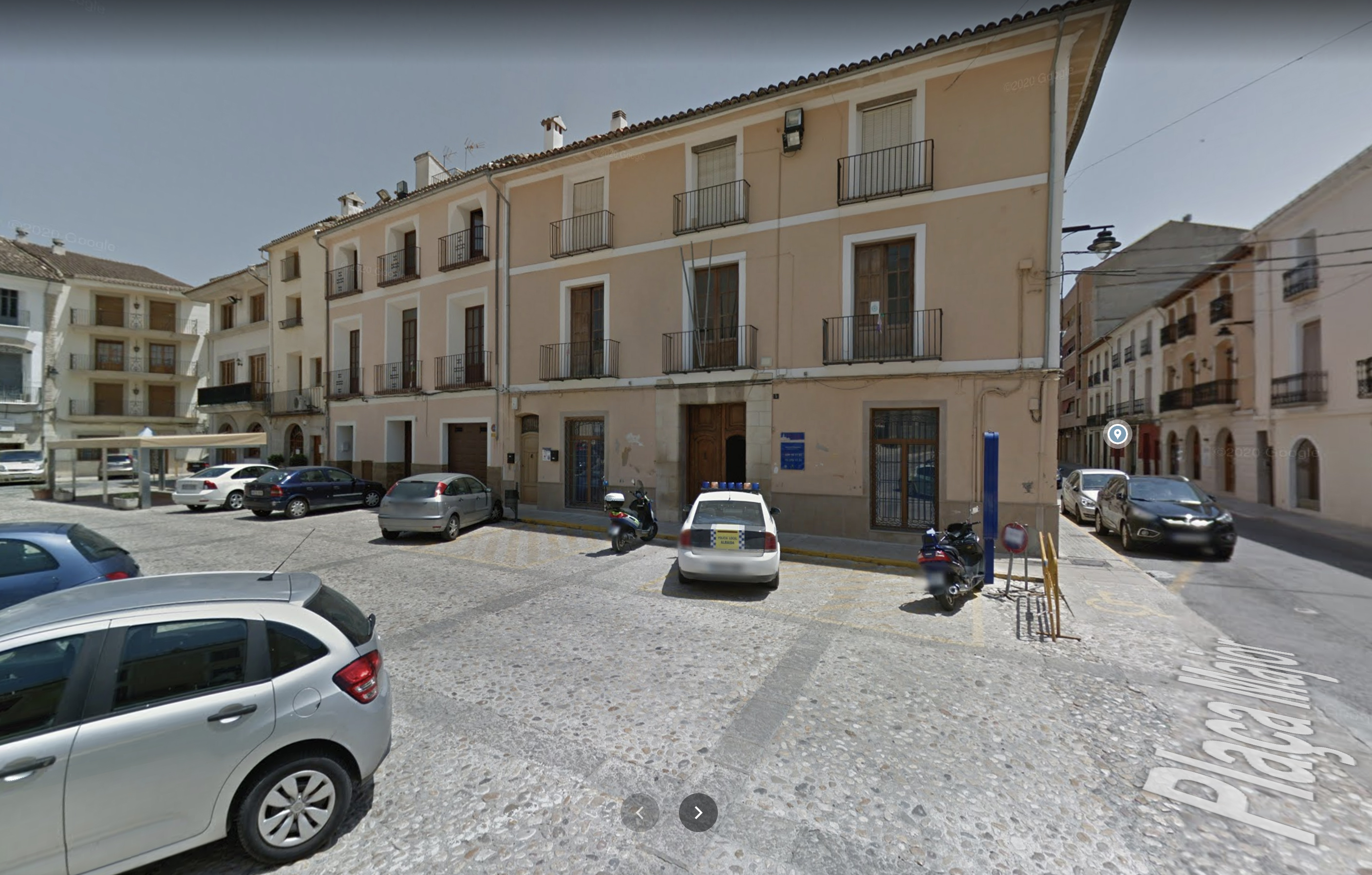 Sede de la Policía Local de Albaida. Google