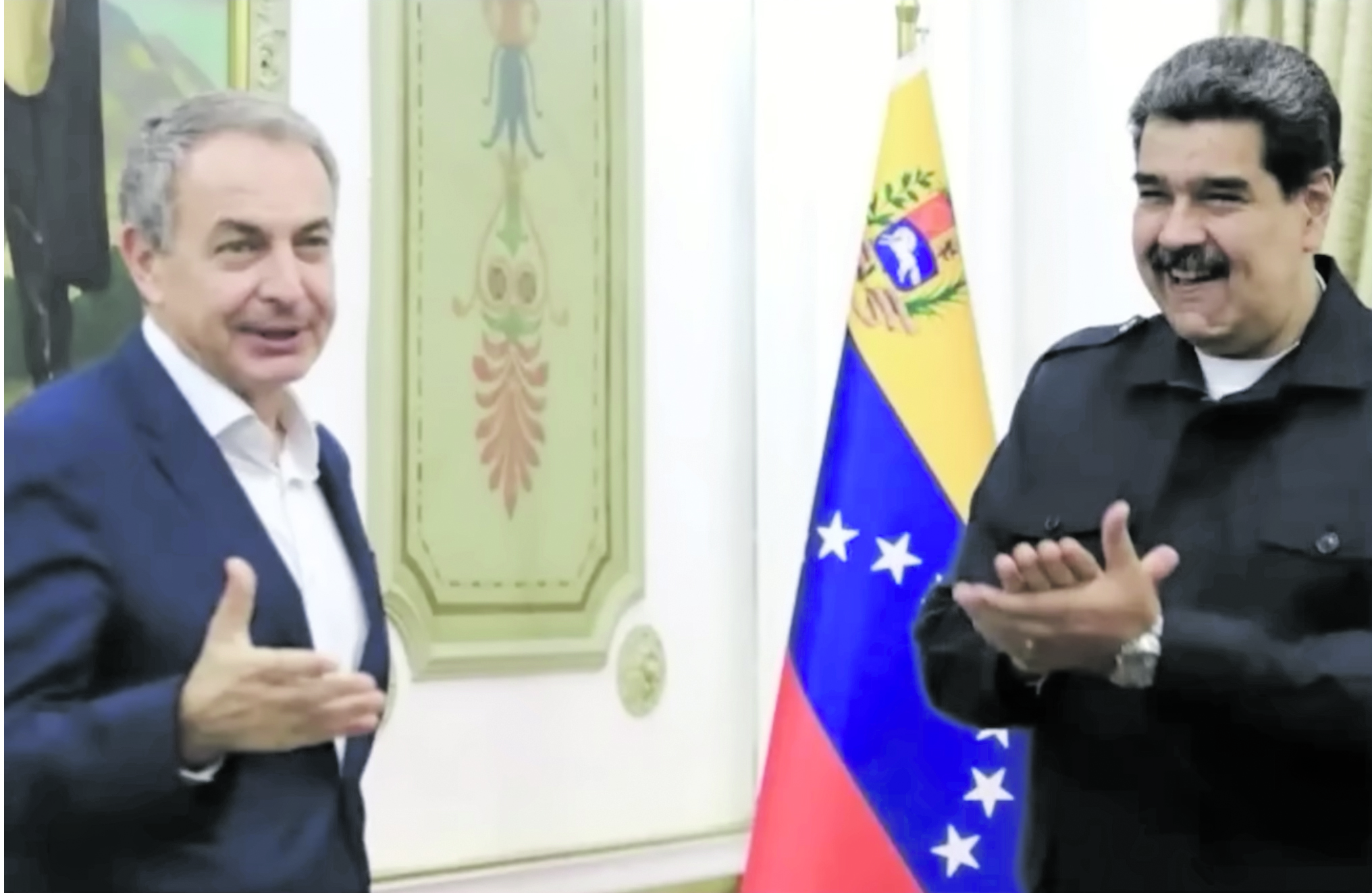 Zapatero i Maduro