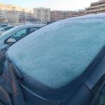 Así ha amanecido Ontinyent tras una noche con mucho frío