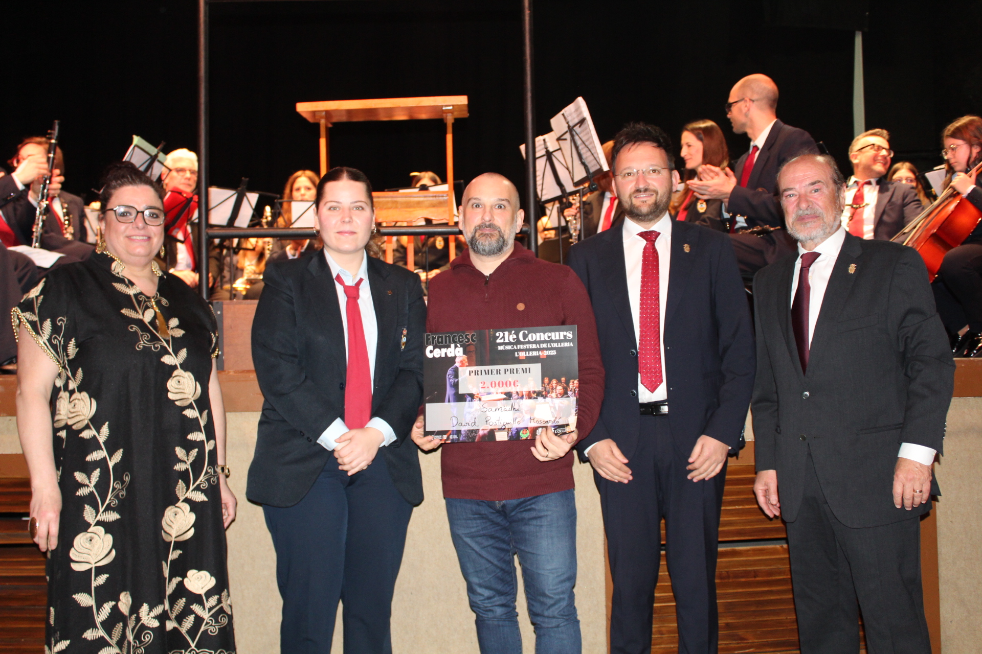 David Postiguillo, ganador del Concurso Francesc Cerdá de l'Olleria