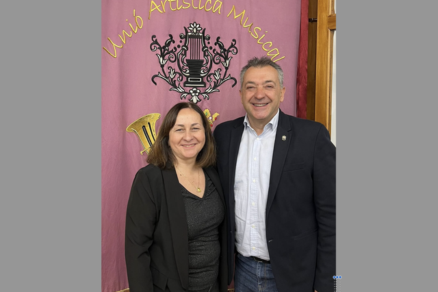 Imma Cambra, nova presidenta de la Unió Artística Musical d’Ontinyent