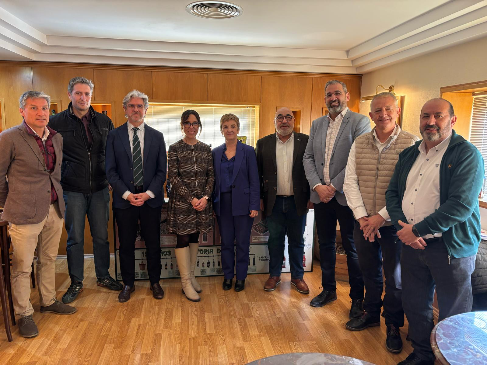 Reunión con la consellera