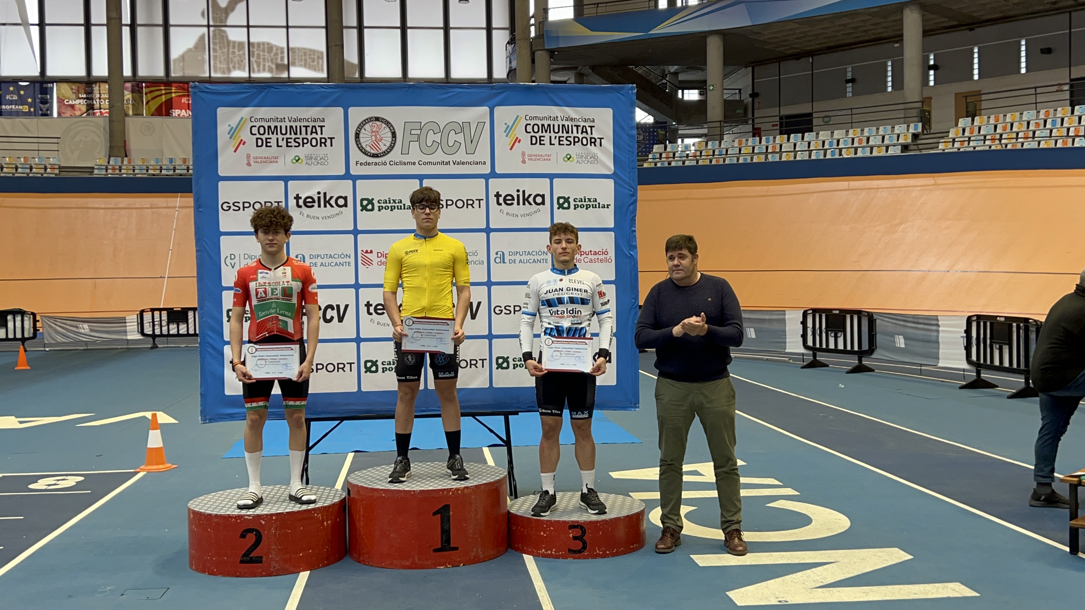 Sergi Ribera, segundo en el podium