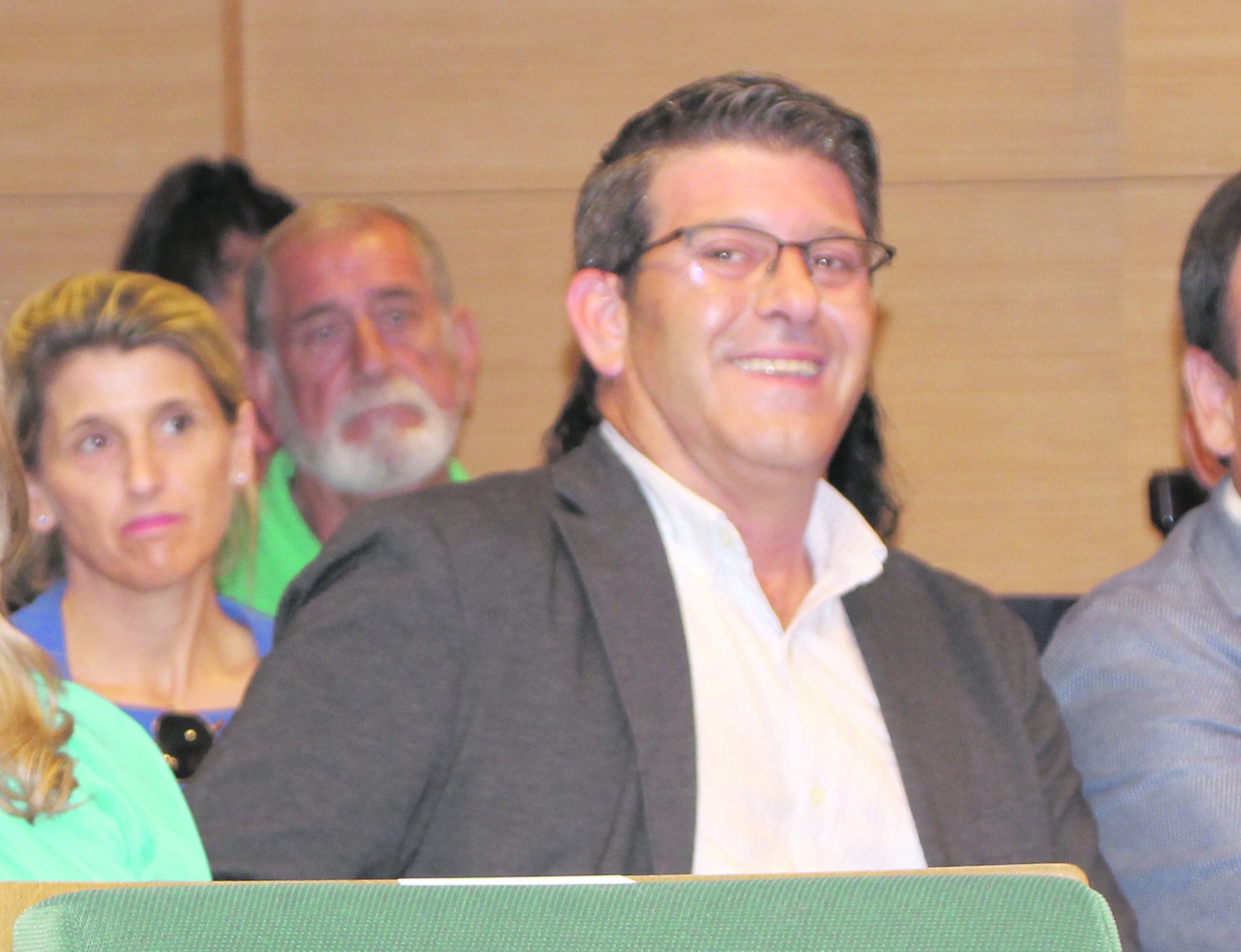 Jorge Rodríguez, en la Diputación, en la sesión  de apertura de la nueva legislatura, en julio de 2023