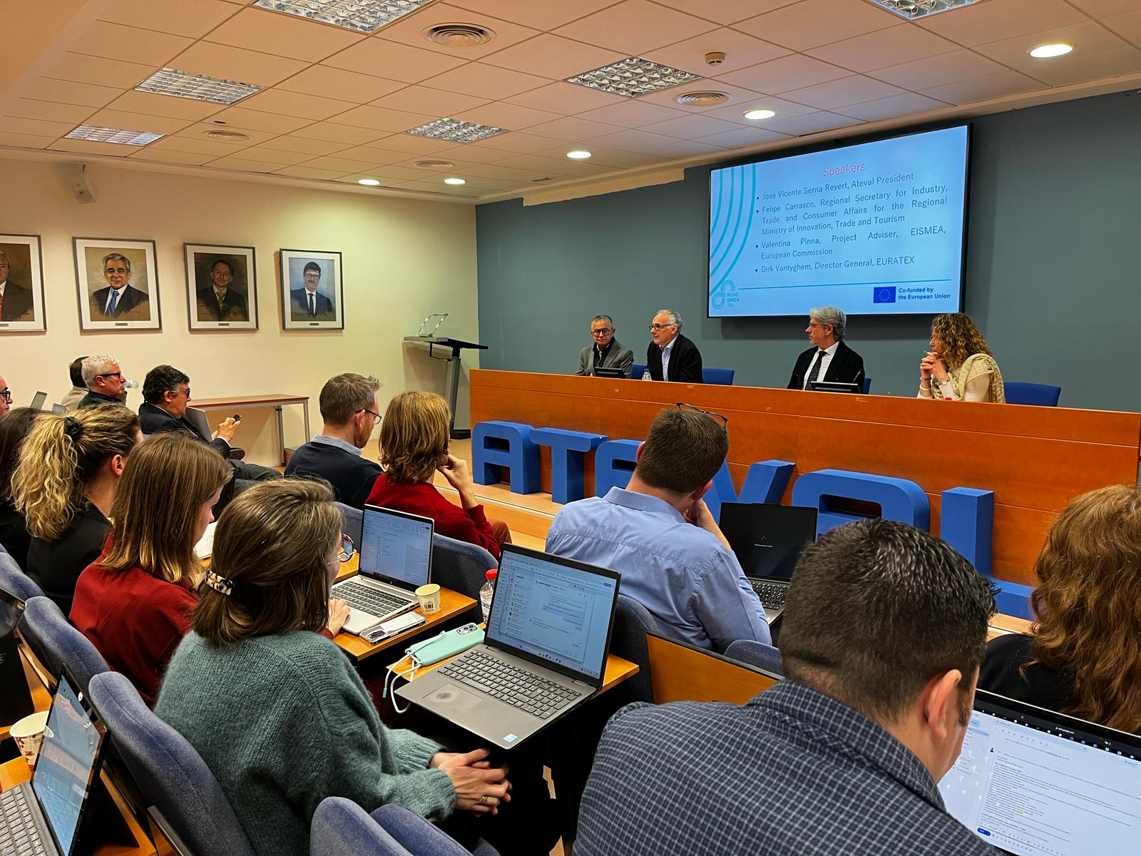 Reunió RegioGreenTex a ATEVAL