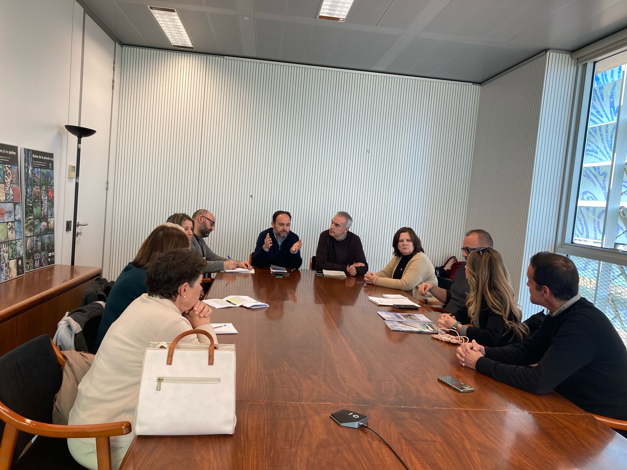 Reunió en la Direcció General de Qualitat i Educació Ambiental