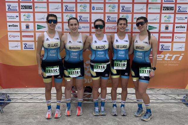 El Triatló Ontinyent, entre los 15 mejores de la Primera División Nacional 