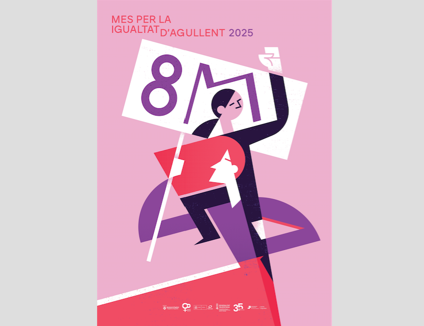 Cartel de la programación del 8M