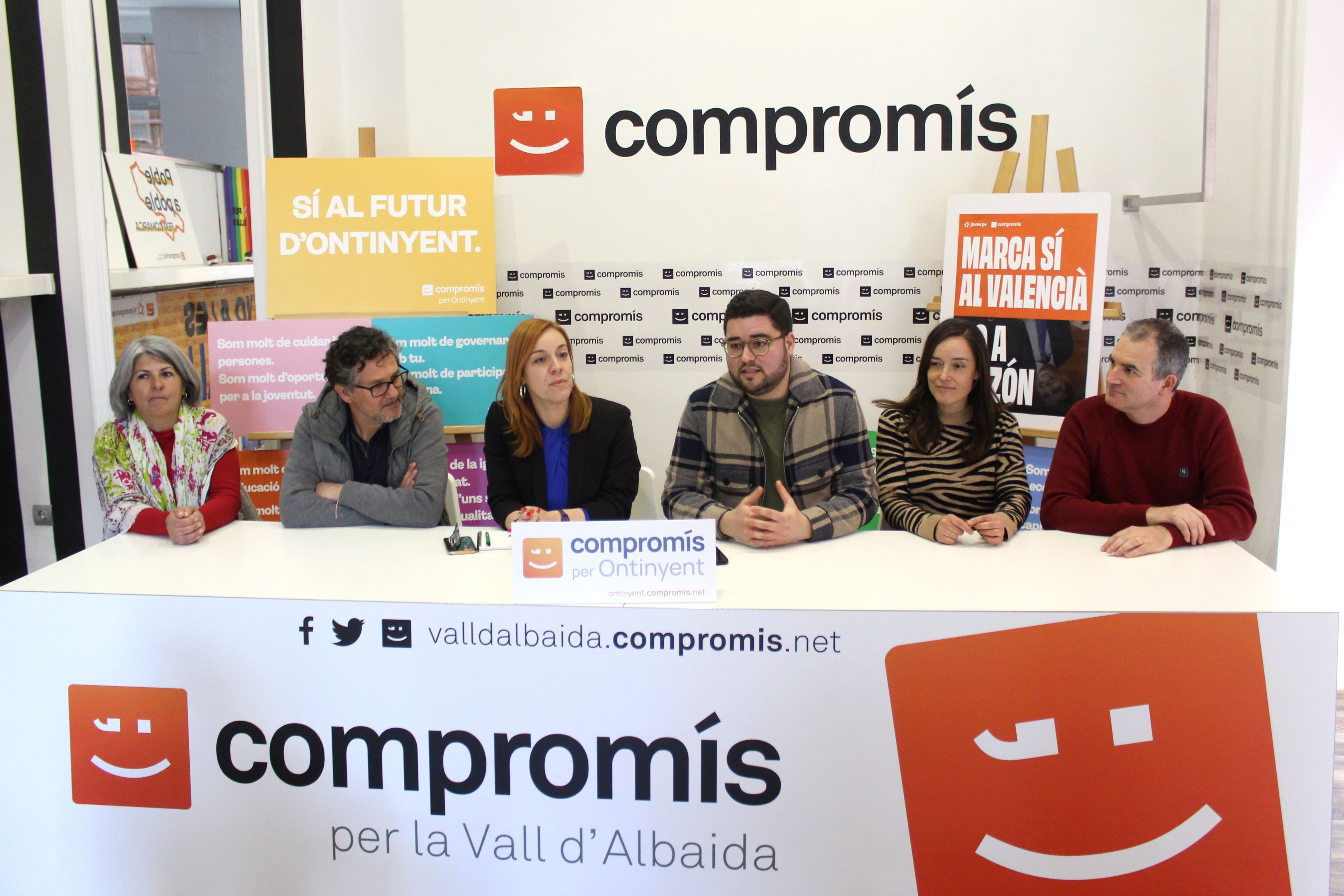 Rueda de prensa de Compromís