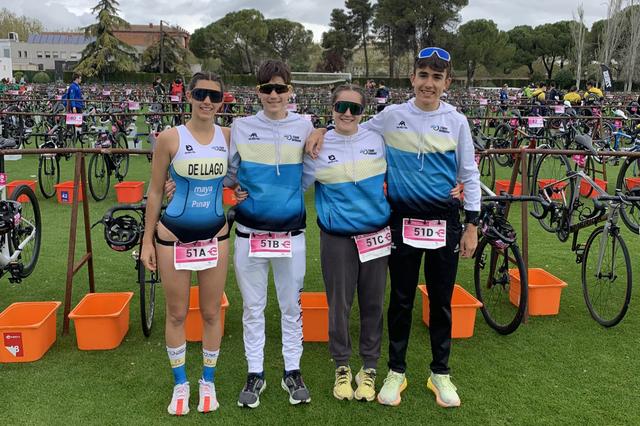 Gran paper del Club Triatló Ontinyent en el Campionat d'Espanya